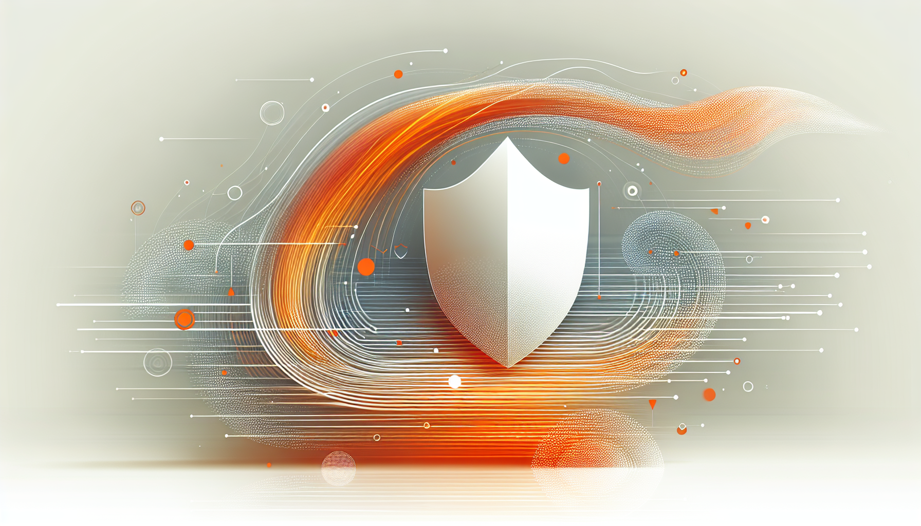 Abstrakte Darstellung von Datenschutz und Entity-Erkennung